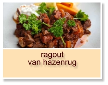 ragout van hazenrug