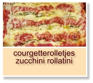 courgetterolletjeszucchini rollatini