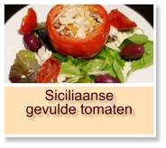 Siciliaanse gevulde tomaten
