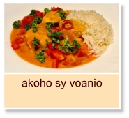 akoho sy voanio