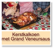 Kerstkalkoen met Grand Veneursaus