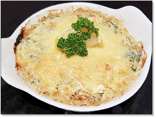 zalmpannetje met courgette