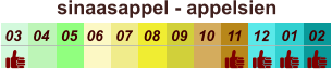 sinaasappel - appelsien  01 02 03 04 07 05 09 10 08 11 12 06