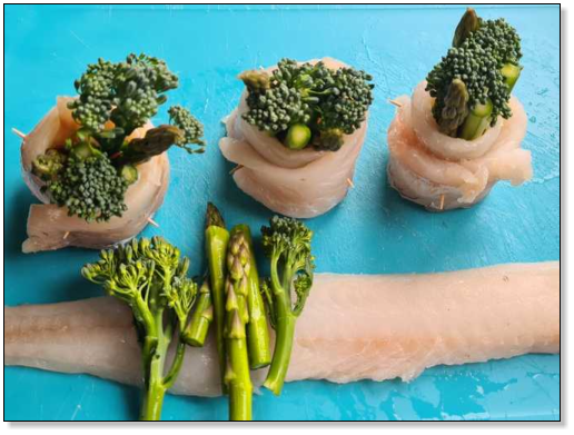 schelvis met asperges en broccolini 2