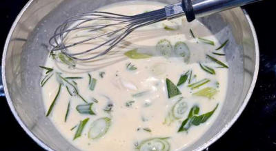 bechamelsaus voor lamsoor