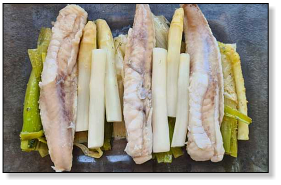 zeeduivel en asperges