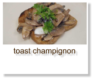 toast champignon