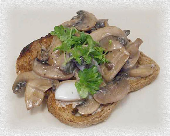 toast champignon