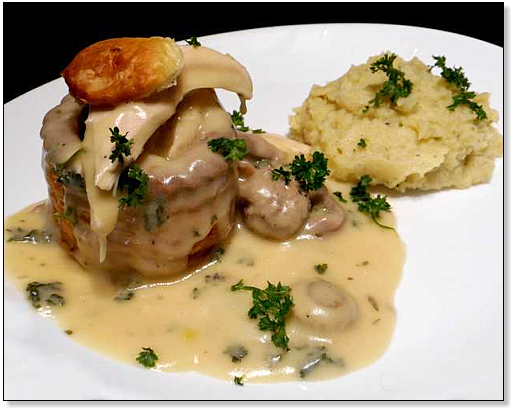 vol-au-vent   koninginnenhapje