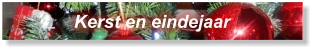 Kerst en eindejaar