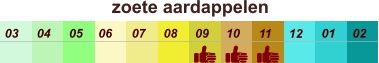 zoete aardappelen  01 02 03 04 07 05 09 10 08 11 12 06
