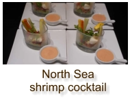 North Sea shrimp cocktail