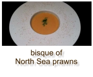 bisque of North Sea prawns