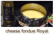 cheese fondue Royal