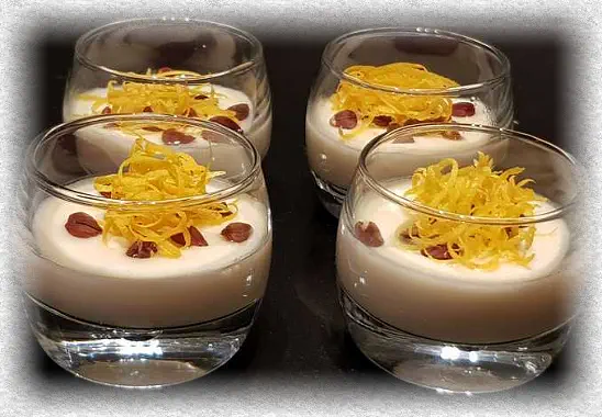 camembert mousse with Grand Marnier