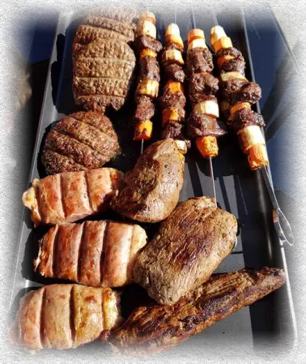 mixed grill of the hunt