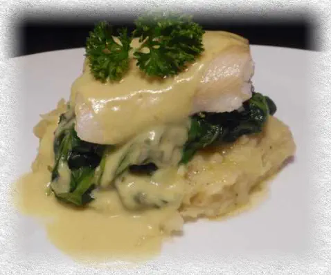 turbot in coconut sauce