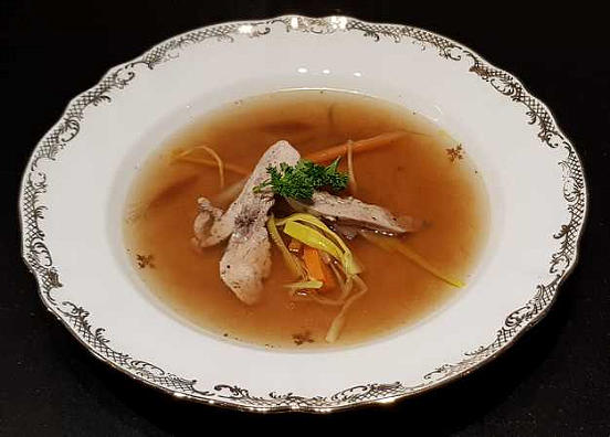 consommé van patrijs