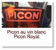 Picon au vin blanc  Picon Royal