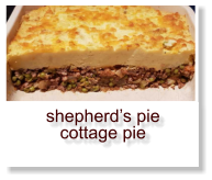 shepherd’s pie cottage pie