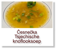 Česnečka Tsjechische knoflooksoep