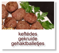 keftédesgekruide gehaktballetjes