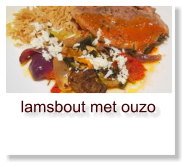 lamsbout met ouzo