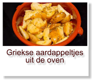 Griekse aardappeltjes uit de oven