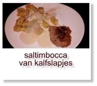 saltimbocca van kalfslapjes