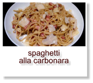 spaghetti alla carbonara