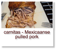 carnitas - Mexicaanse pulled pork