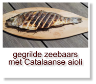 gegrilde zeebaars met Catalaanse aioli