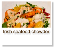 Irish seafood chowder