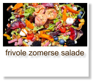 frivole zomerse salade