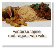 winterse tajine met ragout van wild