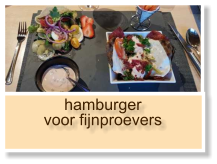 hamburger voor fijnproevers