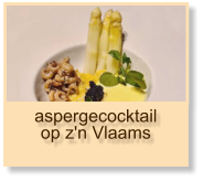 aspergecocktail op z'n Vlaams