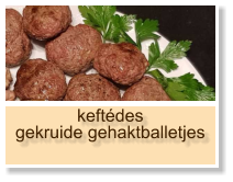 keftédesgekruide gehaktballetjes