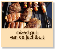 mixed grill van de jachtbuit