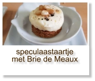 speculaastaartje met Brie de Meaux