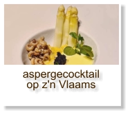 aspergecocktail op z'n Vlaams