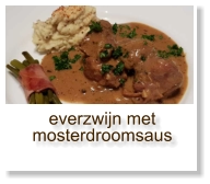 everzwijn met mosterdroomsaus