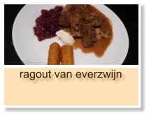 ragout van everzwijn