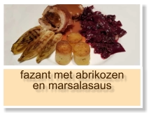 fazant met abrikozen en marsalasaus