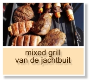 mixed grill van de jachtbuit