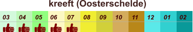 01 02 03 04 07 05 09 10 08 11 12 06 kreeft (Oosterschelde)