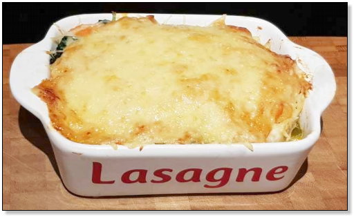 lasagne met vis en zeevruchten