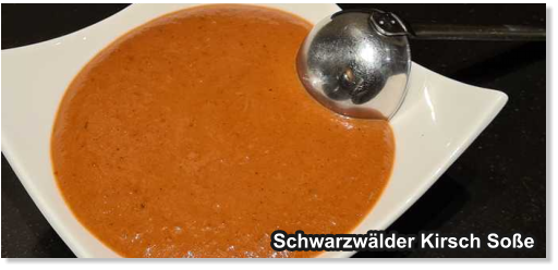 Schwarzwälder Kirsch Soße