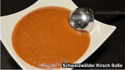 Schwarzwälder Kirsch Soße