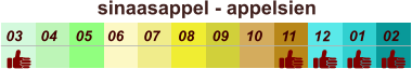 sinaasappel - appelsien  01 02 03 04 07 05 09 10 08 11 12 06